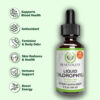 Liquid Chlorophyll Drops for Blood Health & Antioxidant Support | Alcohol-Free, Gluten-Free Supplement for Immune Boost, Skin Health & Body Odor Control – 2 fl oz (59mL)