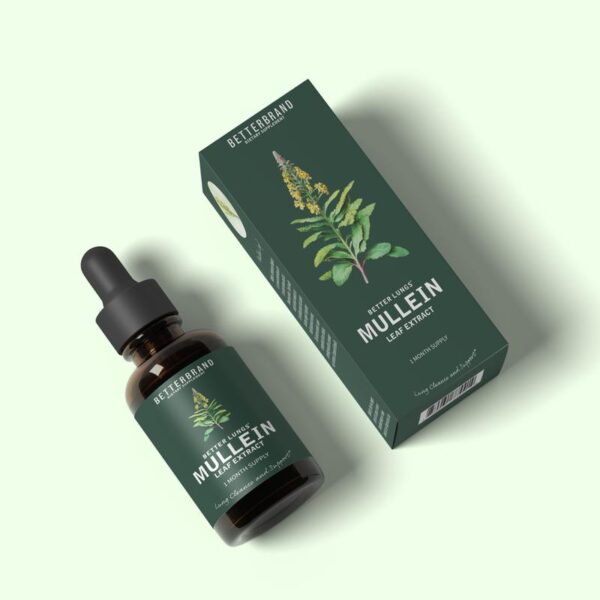 Mullein Drops for Lungs, Mullein Leaf Extract with Chlorophyll,Mullein Leaf Extract for Lung Cleanse and Respiratory Support - 图片 7