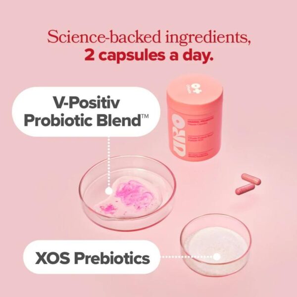 URO Women's Probiotics - 60 Count (Pack of 1) - Probiotics for Women pH Balance with Prebiotics & Lactobacillus Probiotic Blend - 图片 2